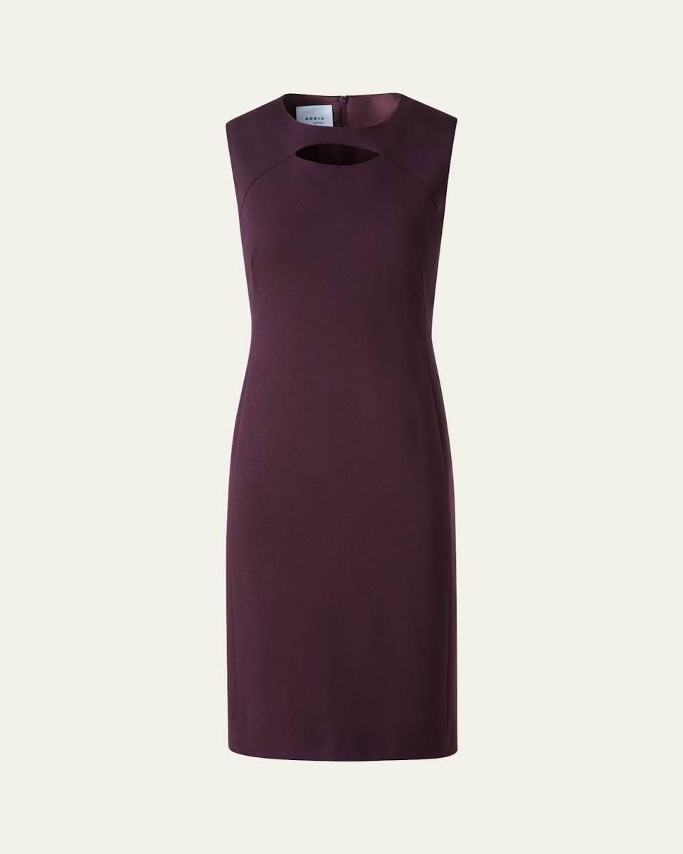 Sleeveless Cut-Out Jersey Dress